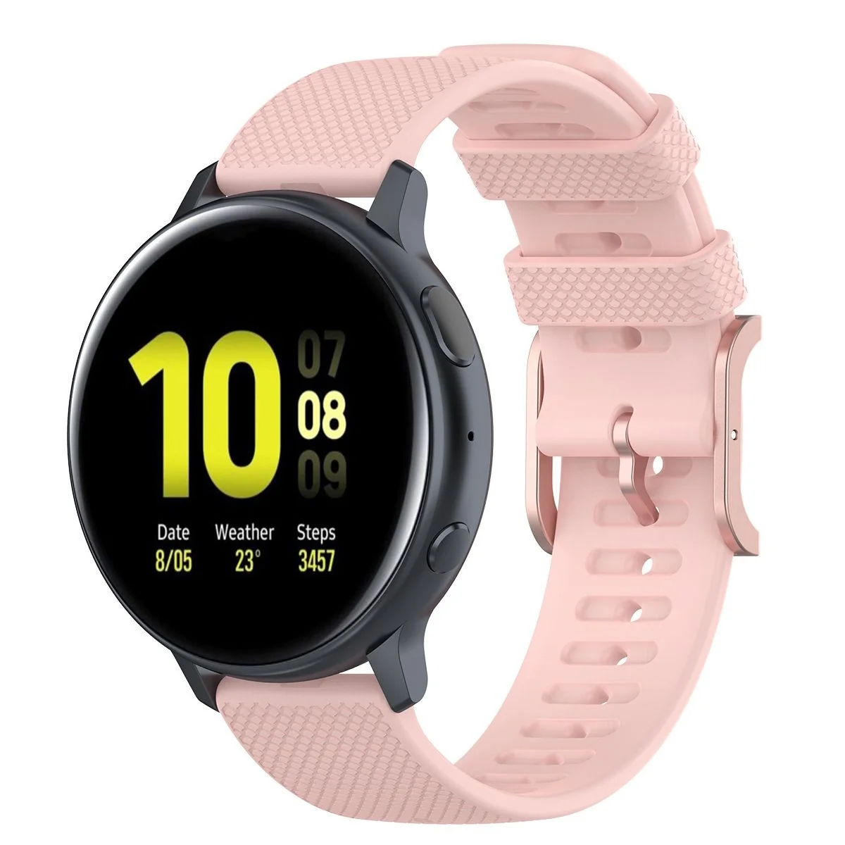 BStrap Silicone Rain remienok na Garmin Vivoactive 5 pink