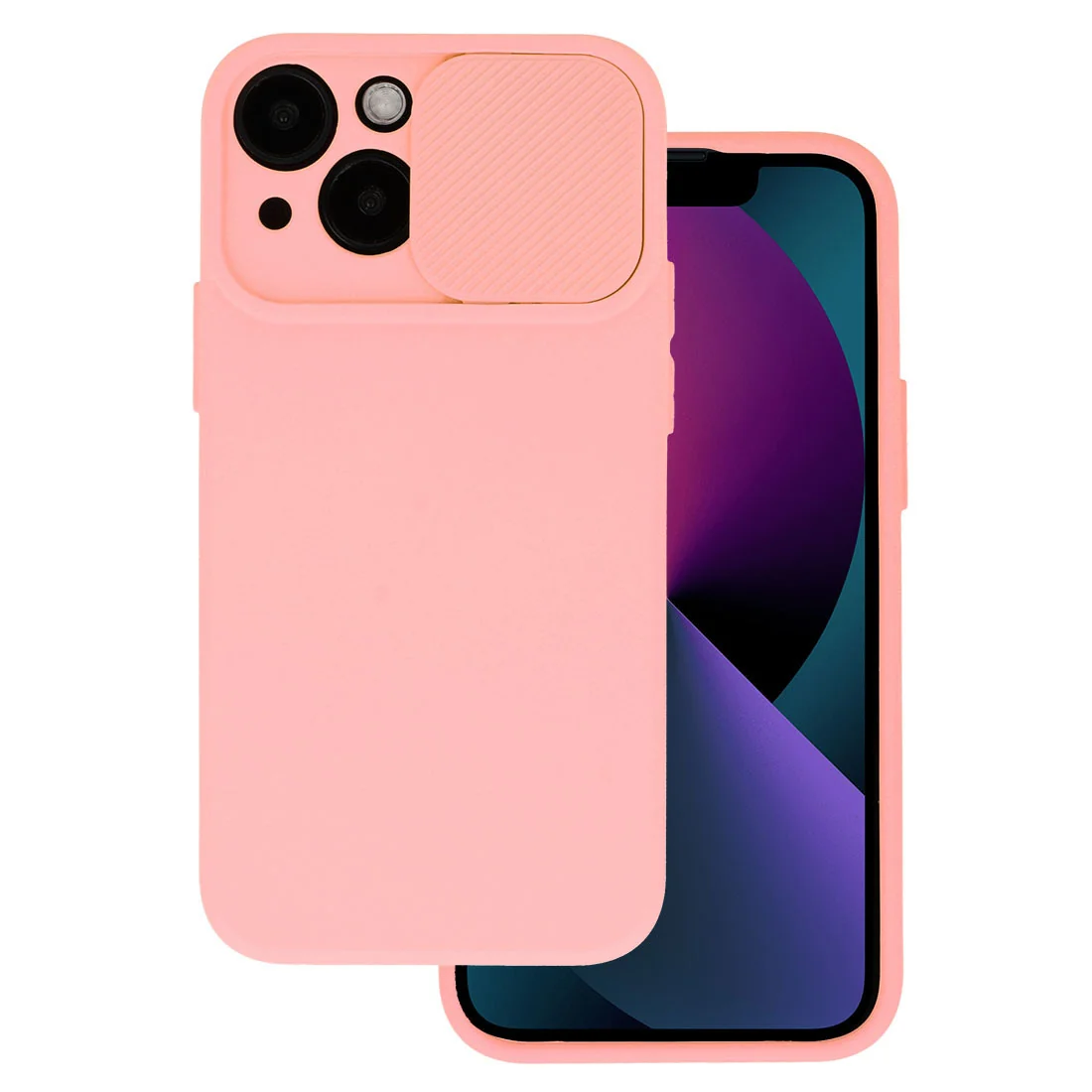 MG Camshield Soft kryt na iPhone 11, salmon