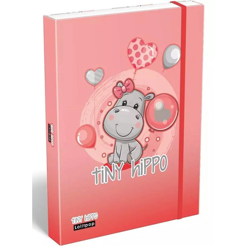 Box na zošity A4 Tiny Hippo