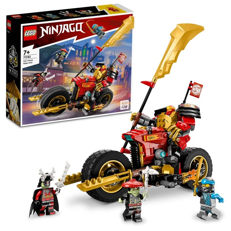 LEGO - NINJAGO 71783 Kaiova robomotorka EVO 