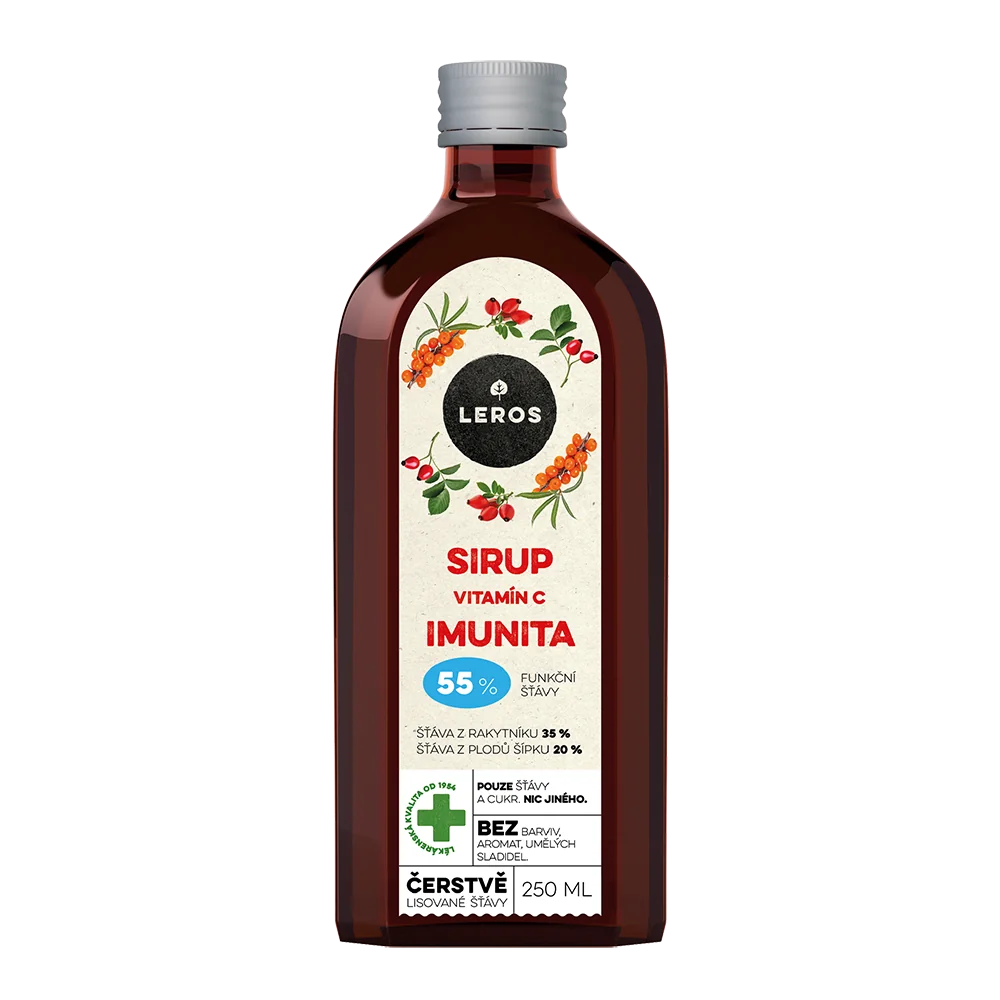 LEROS SIRUP VITAMÍN C IMUNITA 250ml