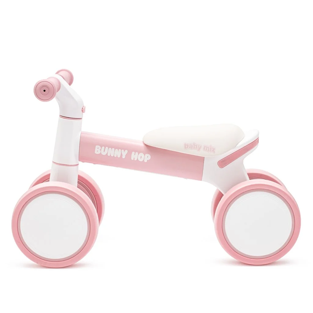 Detské odrážadlo Baby Mix Bunny Hop Ultralight ružové , 20C56293 