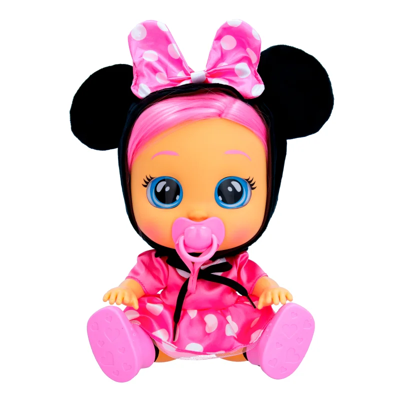 IMC Toys Cry Baby - Dressy Minnie - Bábika, 30 cm IMC086357