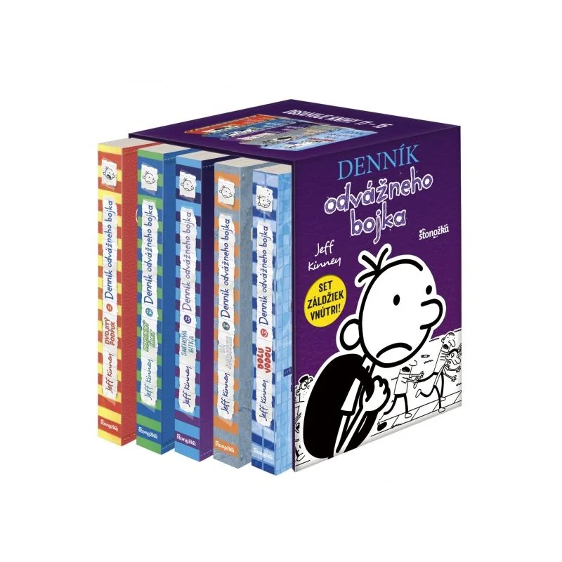 Denník odvážneho bojka box 11 - 15 - Jeff Kinney