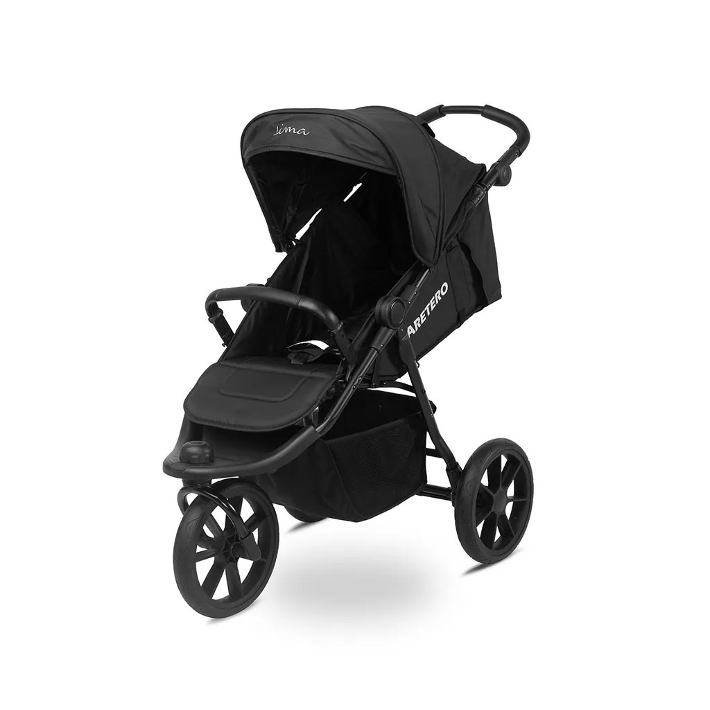 Športový kočík CARETERO LIMA black , 20C56048 