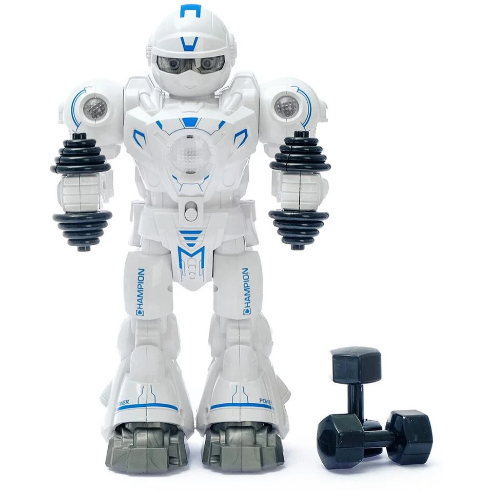 Robot kulturista s efektmi 27cm