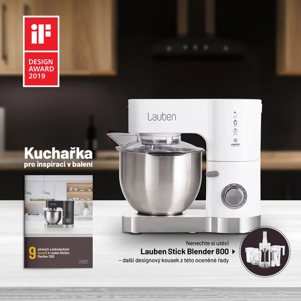 Lauben Kitchen Machine 1200WT 1×1 ks, kuchynský robot