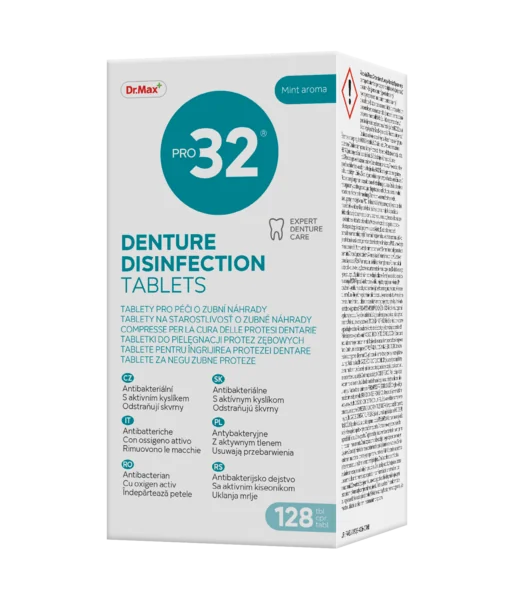 Dr. Max PRO32  Denture Disinfection Tablets