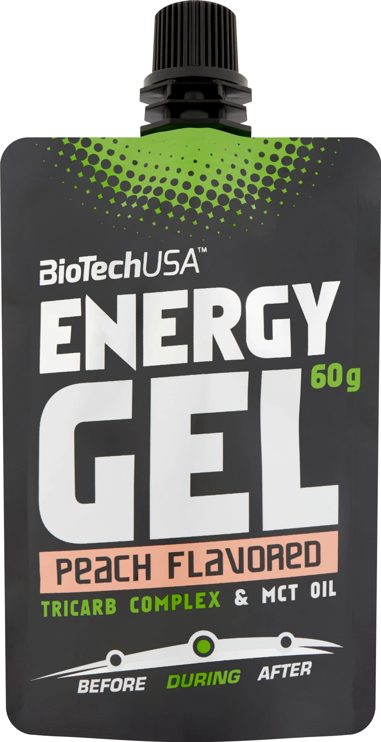 BioTechUSA ENERGY GEL broskyňa 60 g 1×60 g