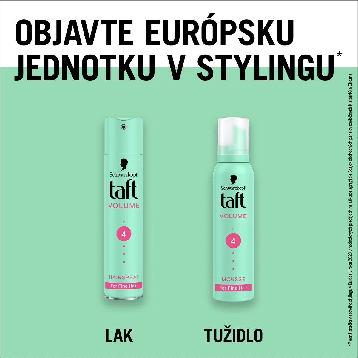 Schwarzkopf Taft Volume penové tužidlo 200 ml 1×200 ml, tužidlo