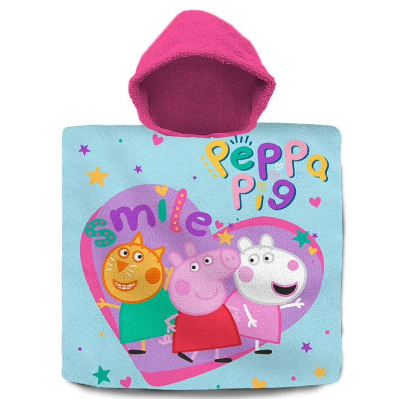 Kids Euroswan Pončo - Peppa Pig, 60x120cm KE-PP09058