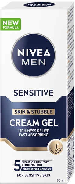 Nivea Men Krémový gél na citlivú pleť a strnisko