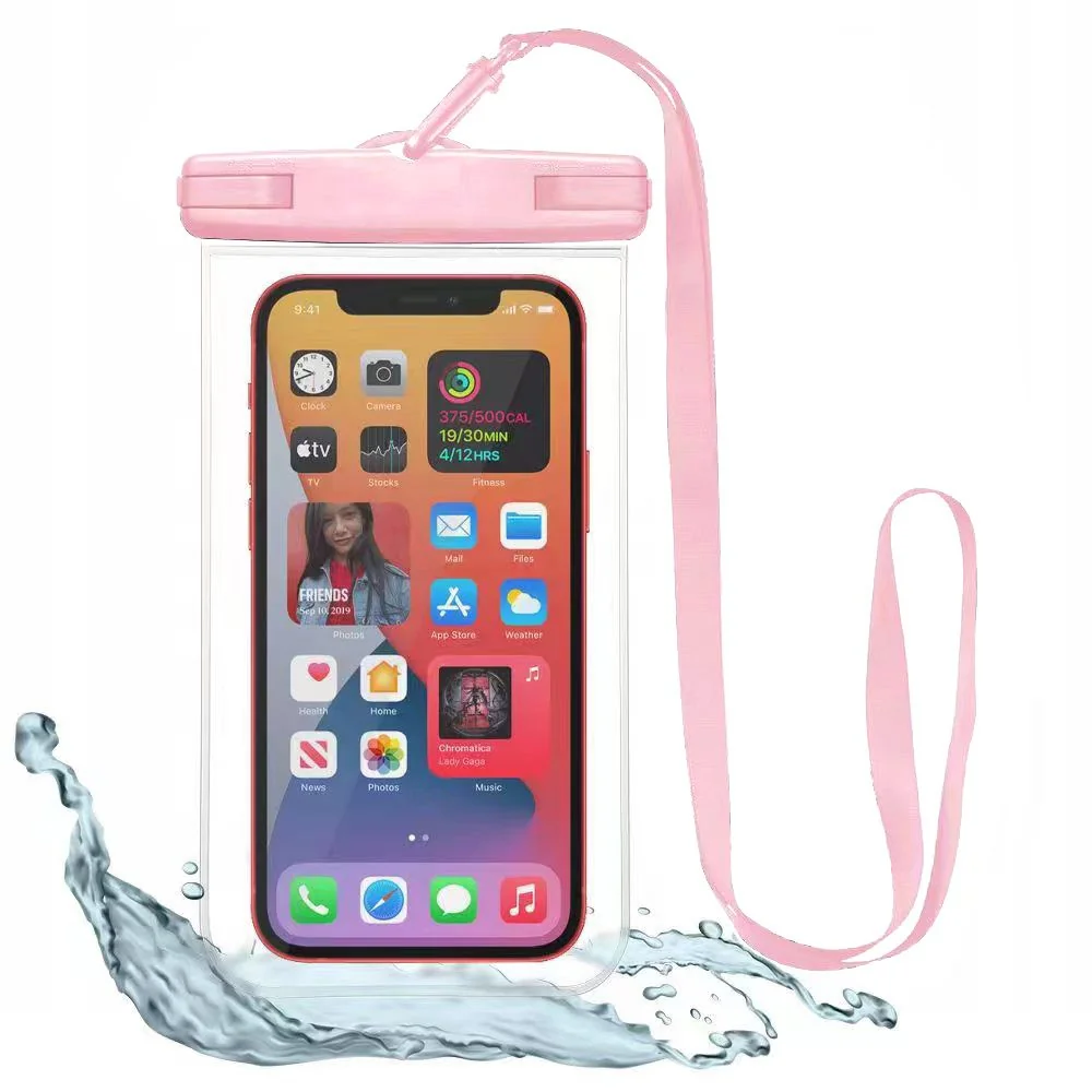 Tech-Protect Waterproof vodotesné puzdro na mobil 6.9'' ružové