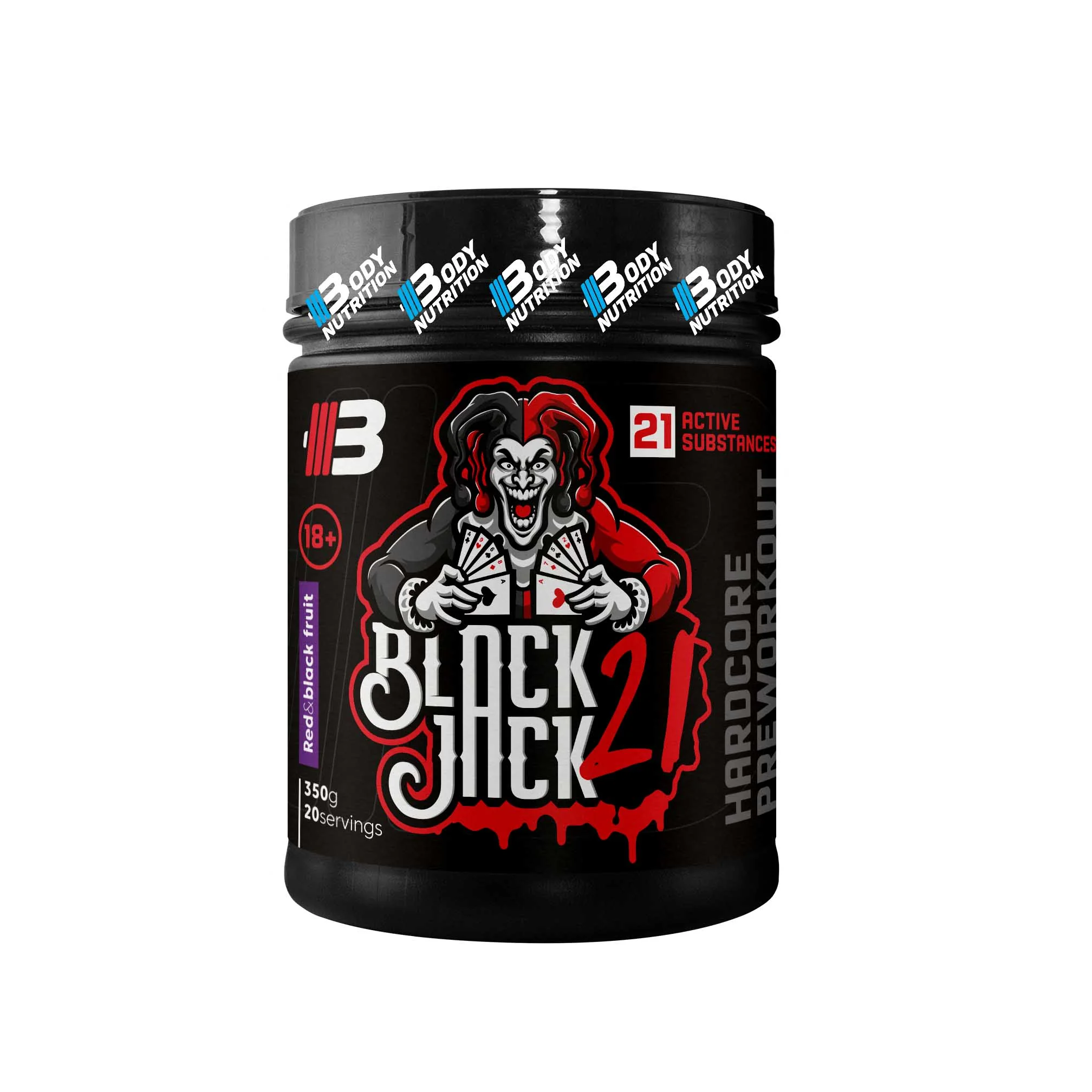 Black Jack 350g red&black fruit od BODY NUTRITION