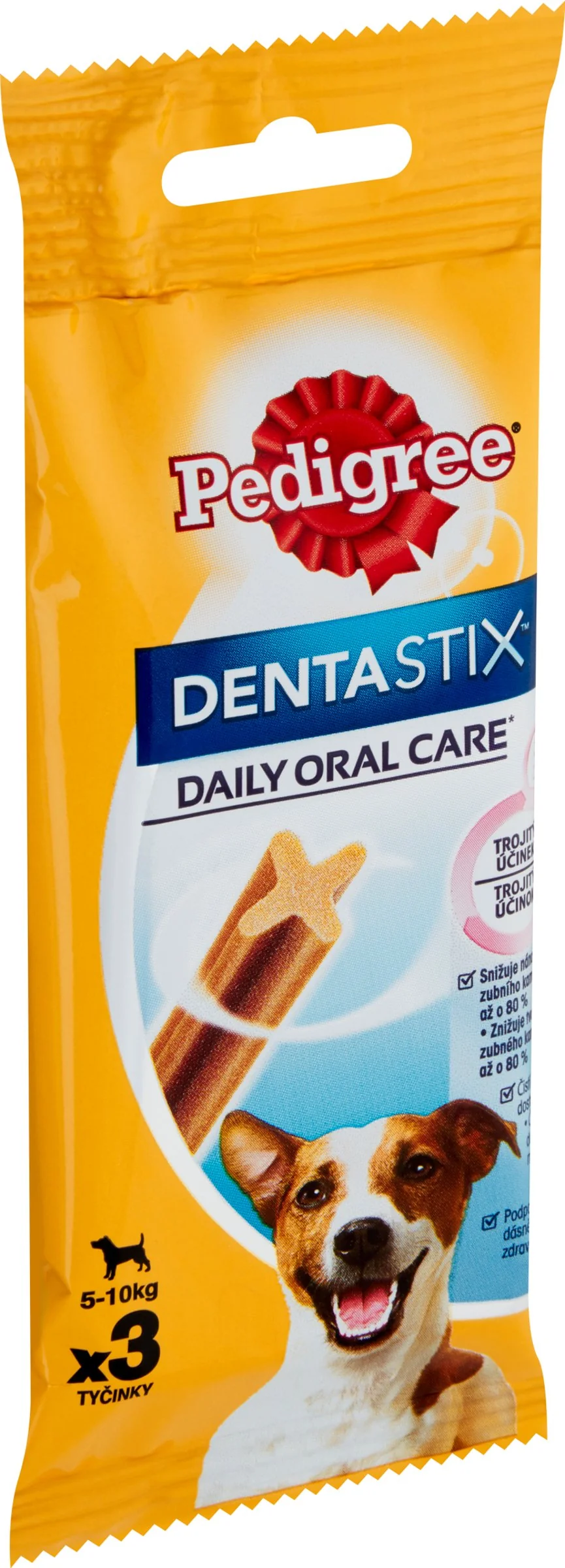 PEDIGREE pochúťka DentaStix Small 3pack 1×3 ks, pochúťka pre psy