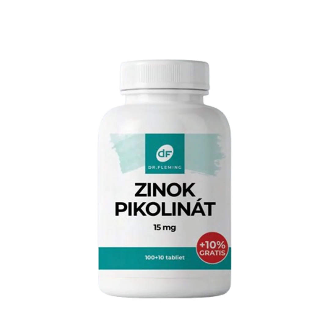 DR. FLEMING Zinok Pikolinat 15mg +10% gratis 110ks