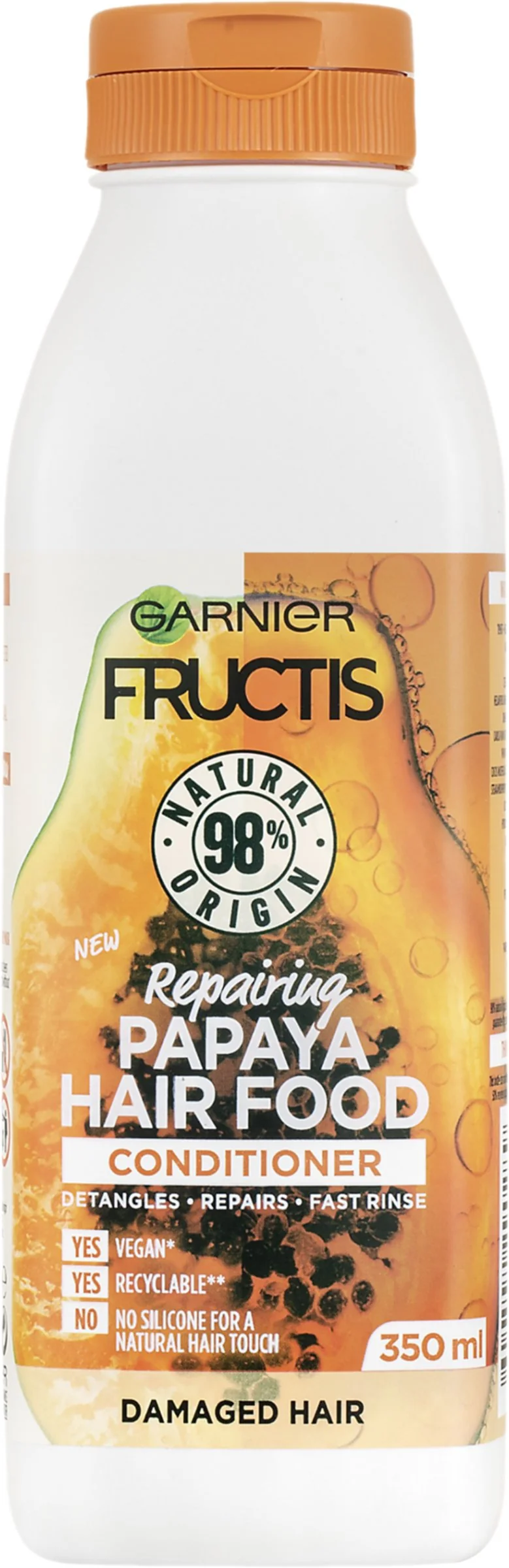 Garnier Fructis Hair Food Papaya balzam, 350 ml