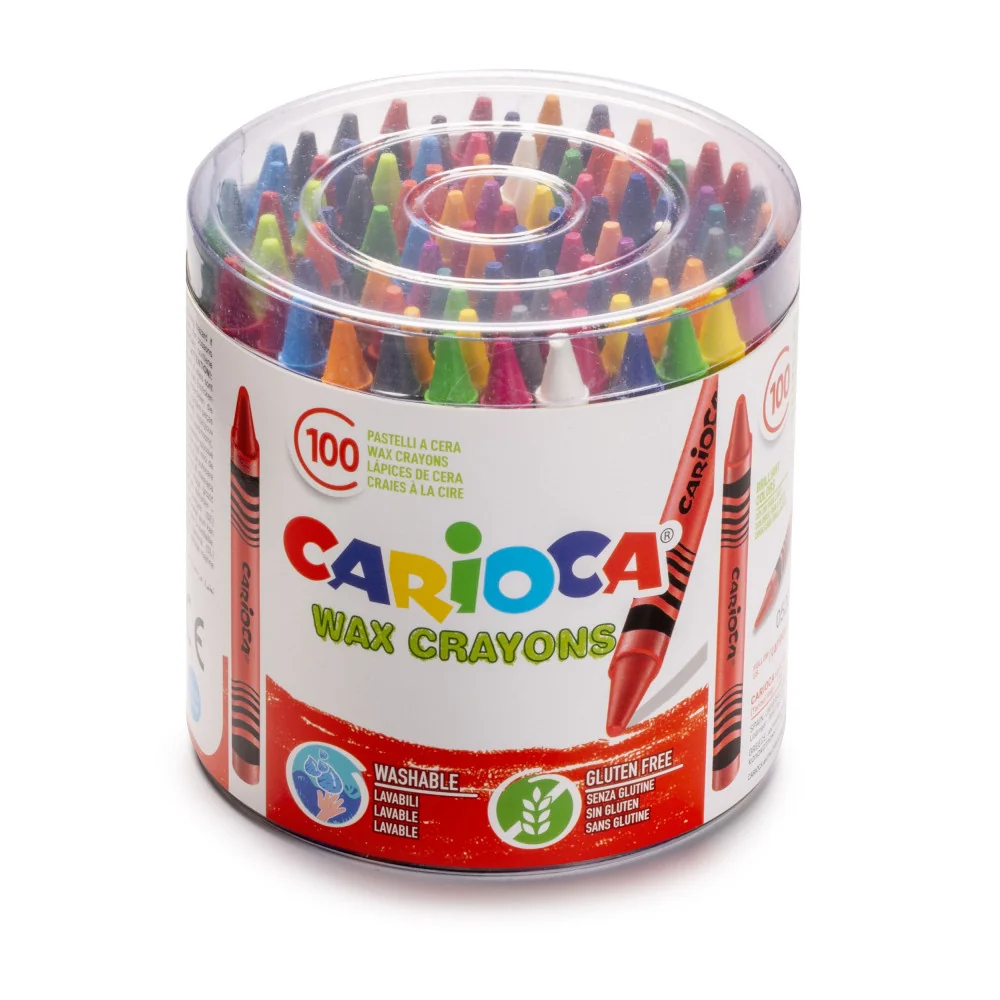 Voskovky WAX CRAYONS 100 ks-CARIOCA 