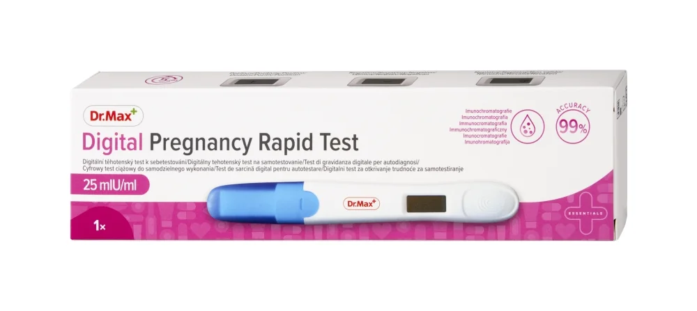 Dr. Max DIGITAL PREGNANCY RAPID TEST