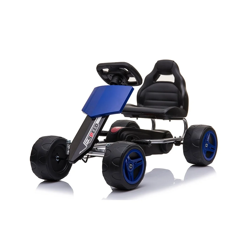 Detská šliapacia motokára Go-kart Baby Mix Speedy modrá , 20C55304