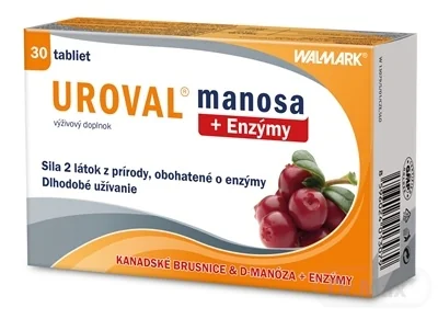 WALMARK UROVAL manosa + Enzýmy