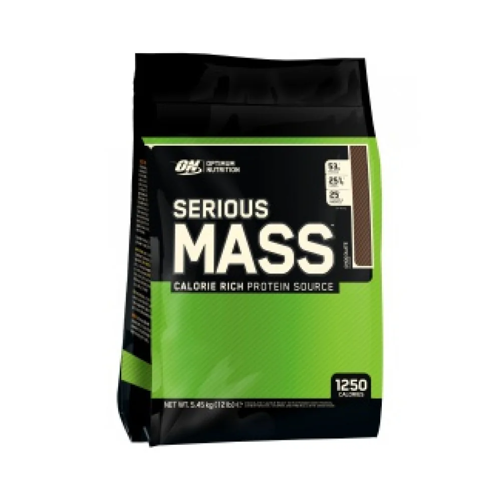 Optimum Nutrition Serious Mass 5450 g jahoda