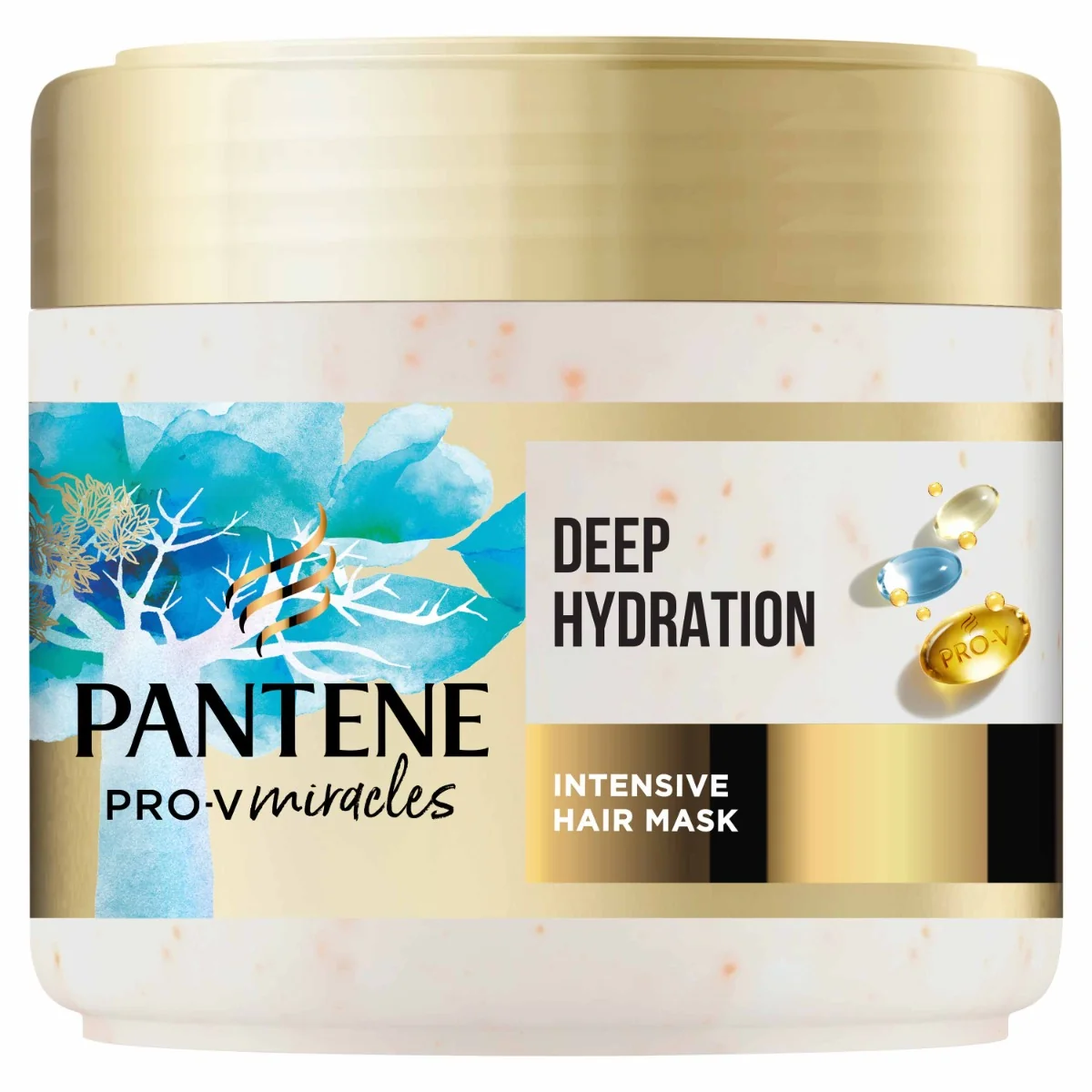 PANTENE HYDRA GLOW MASK.BIOTIN OSET.SUCH.VLAS 300ML 1×300 ml, maska na vlasy