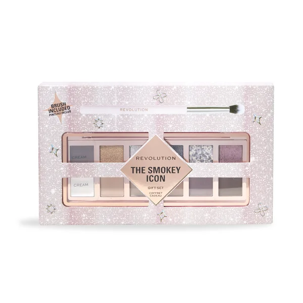 Revolution The Smokey Icon Palette Gift Set, darčeková sada 1×1 set, darčeková sada