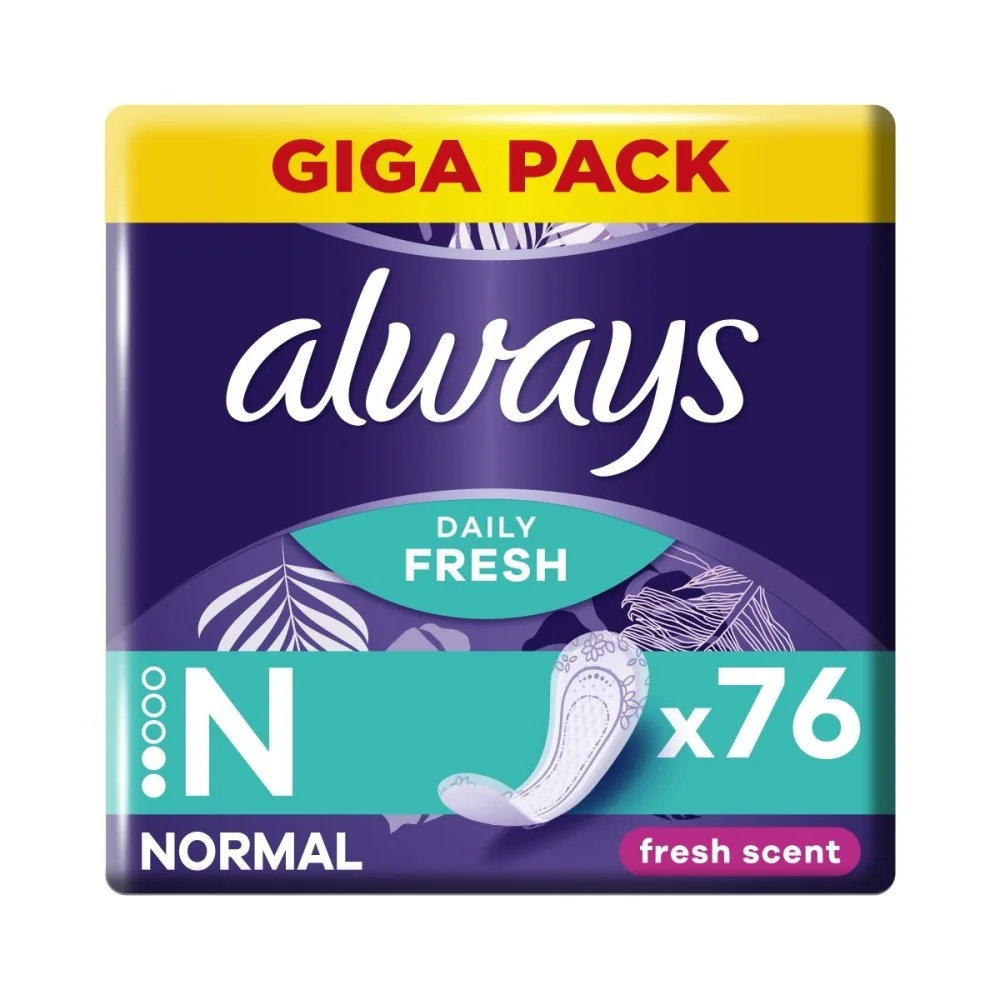 Always Intimky 76ks Normal Fresh scent 1×74 ks, intimky