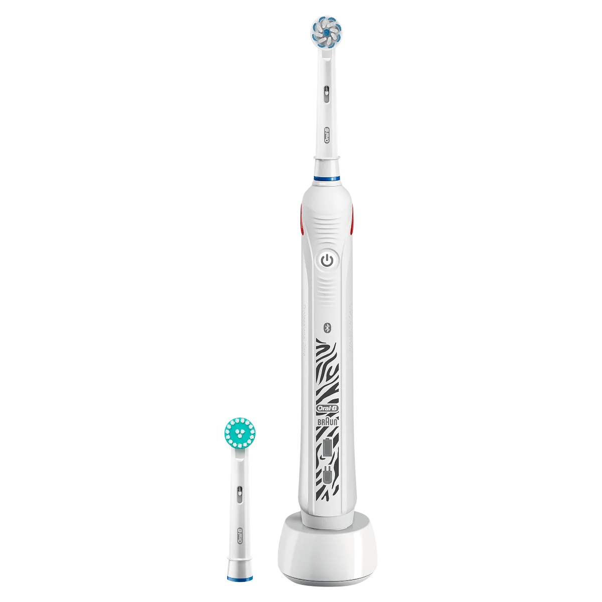 Oral B Elektrická kefka Teen black & white 1×1 ks, dôkladné umývanie zubov