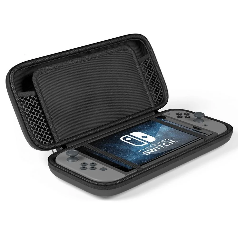 Tech-Protect Hardpouch puzdro na Nintendo Switch / Switch OLED, čierne