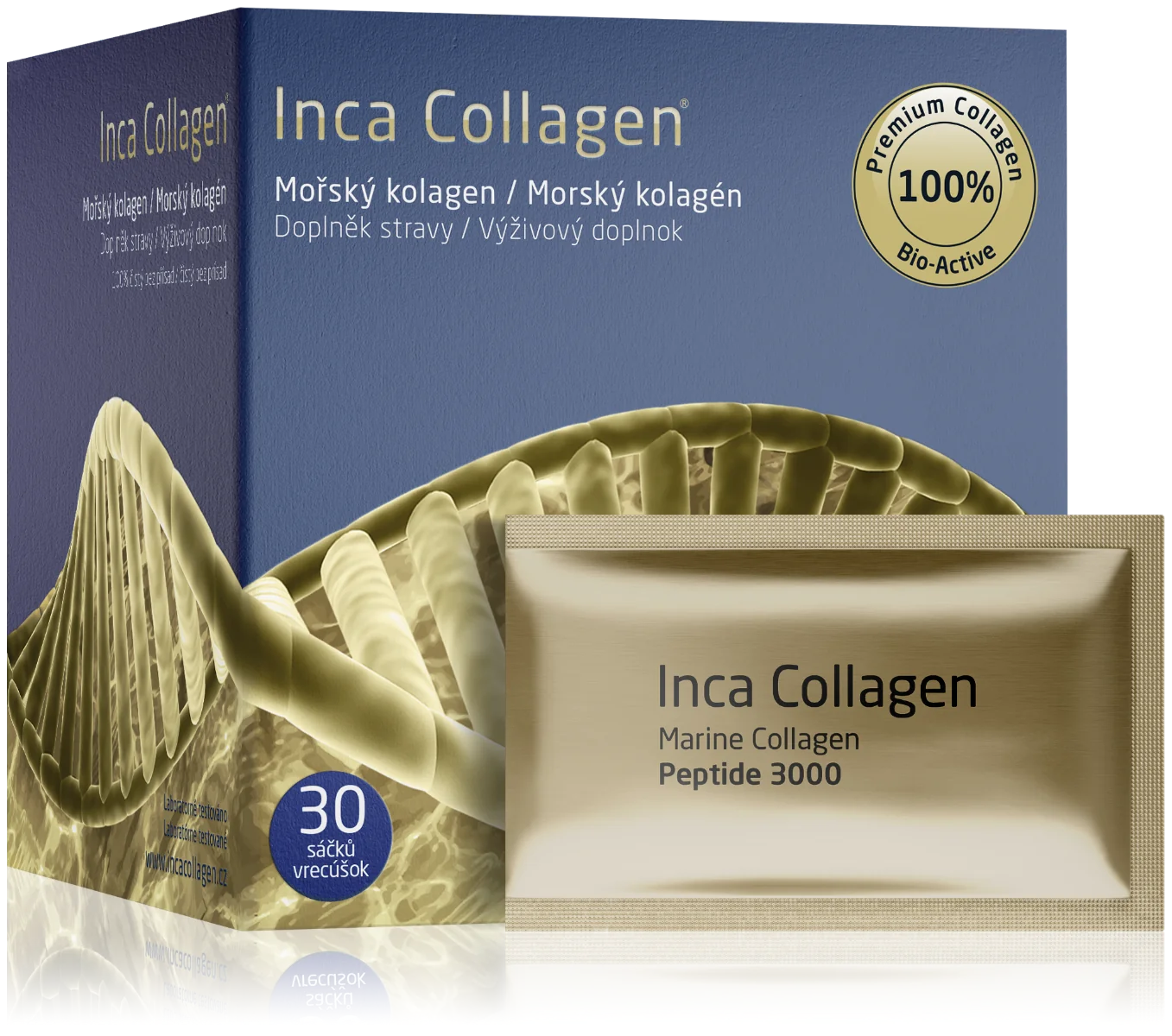 Bioaktívny morský kolagén Inca Collagen v prášku