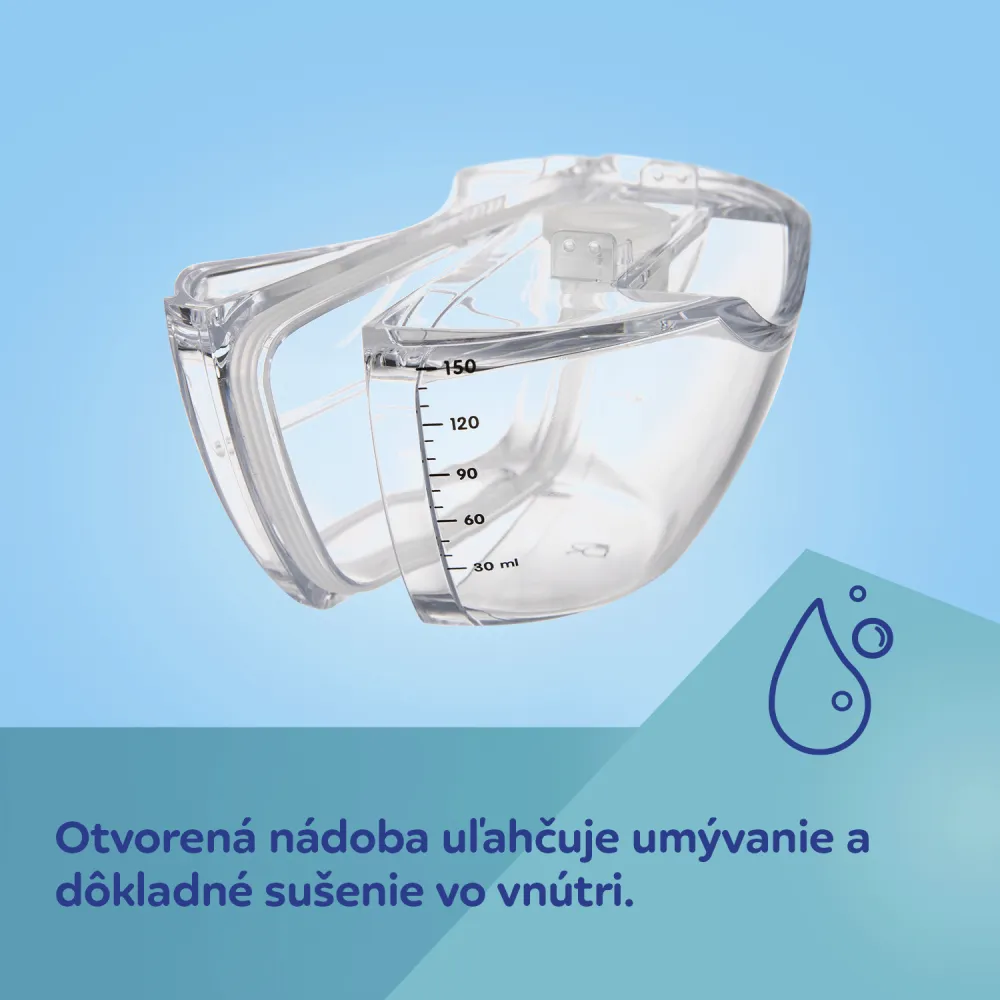 Canpol babies Elektrická odsávačka materského mlieka Hands-Free 1×1 ks, odsávačka mlieka