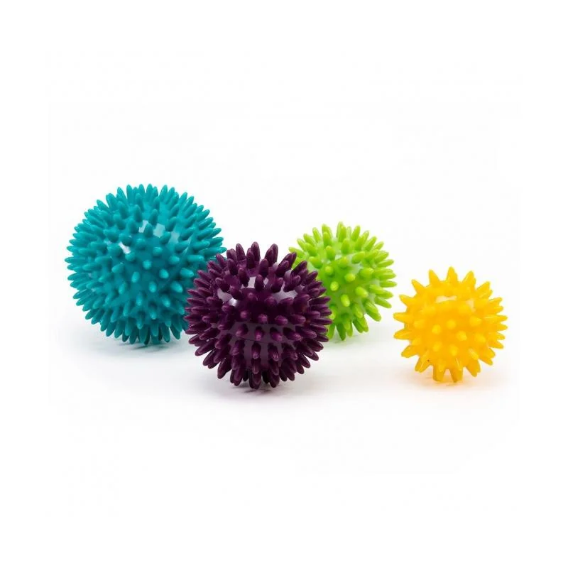 Akupresúrne masážne loptičky Bodhi Spiky Ball, 4ks