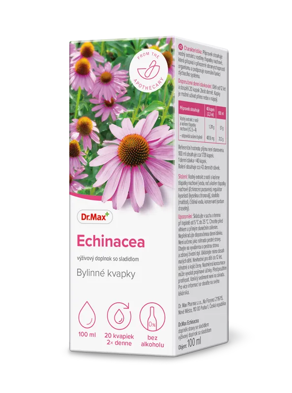 Dr. Max Echinacea kvapky 1×100 ml