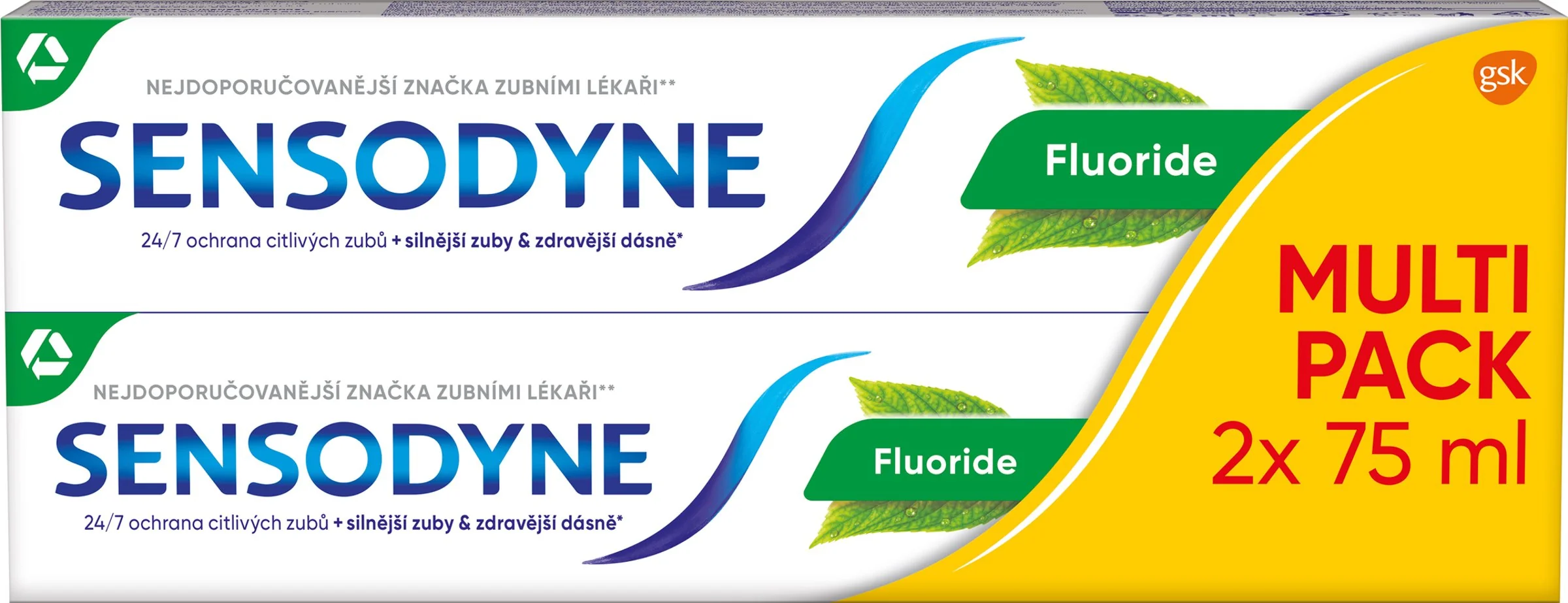 SENSODYNE Fluoride Duopack