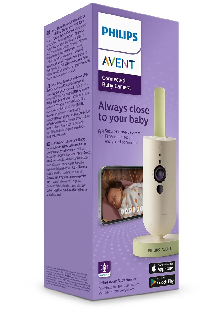 Philips AVENT Kamera detská chytrá SCD643/26 1×1 ks, detská pestúnka