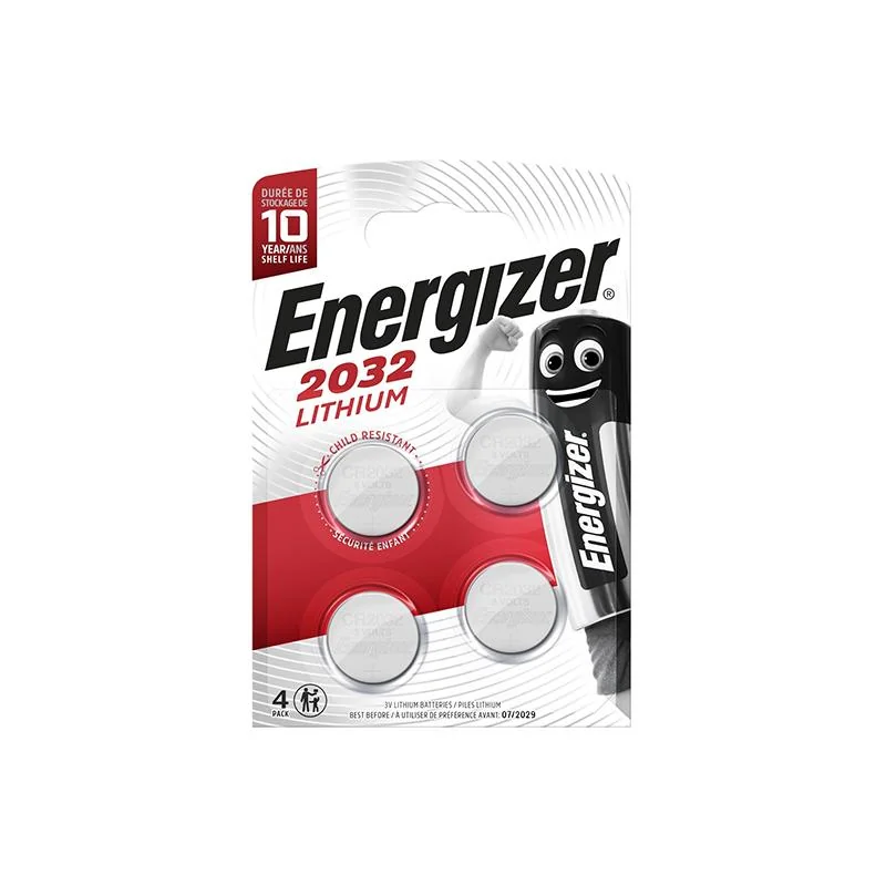 Energizer Lítiové gombíkové batérie CR2032 FSB4 E304127202