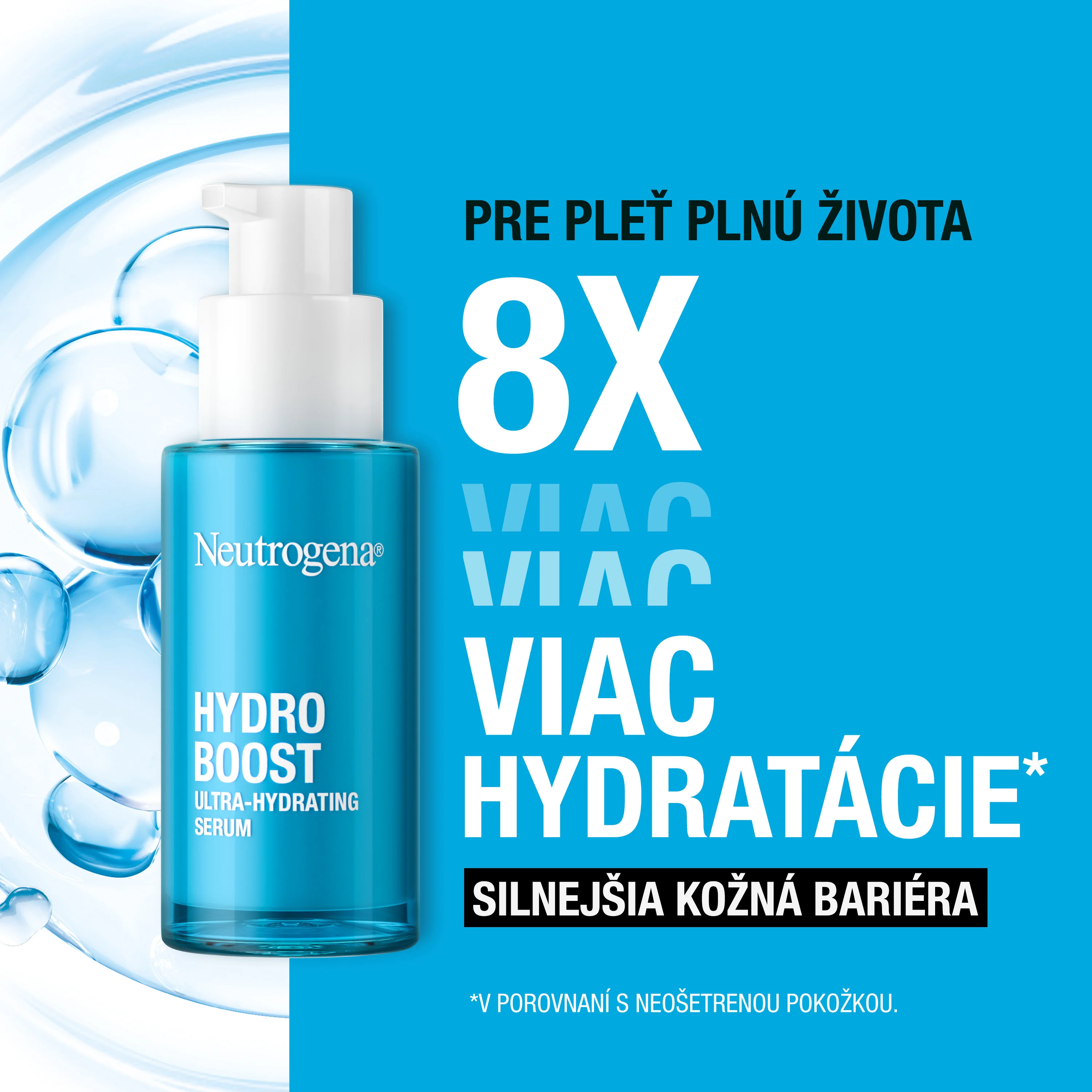 NEUTROGENA® Hydro Boost ultrahydratačné sérum 1×30 ml, hydratačné sérum