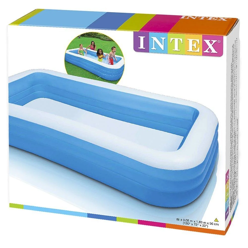 Bazén INTEX 58484 305x183x56cm bielo-zelený 