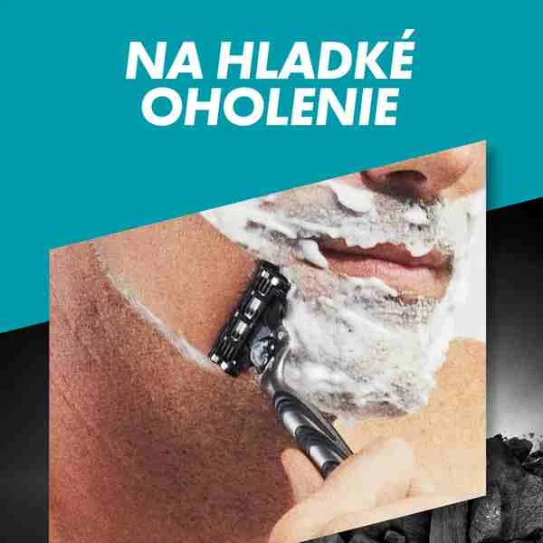 Gillette Mach3 Charcoal Strojček + 5NH 1×1 ks, holiaci strojček s hlavicami