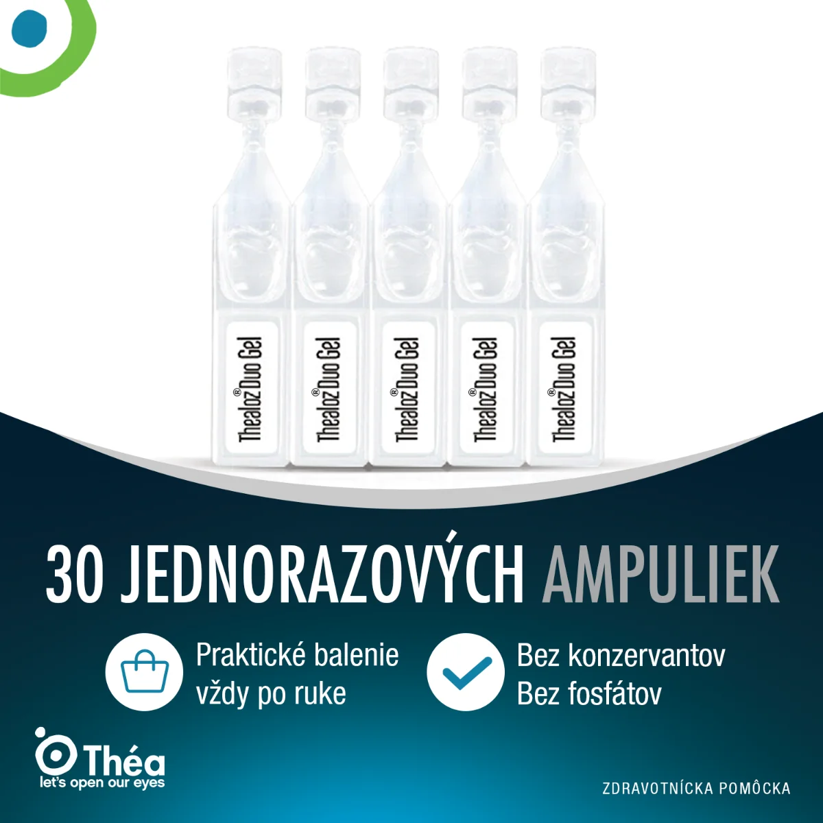 Thealoz Duo Gel 30×0,4 g, 30 jednorázových ampuliek