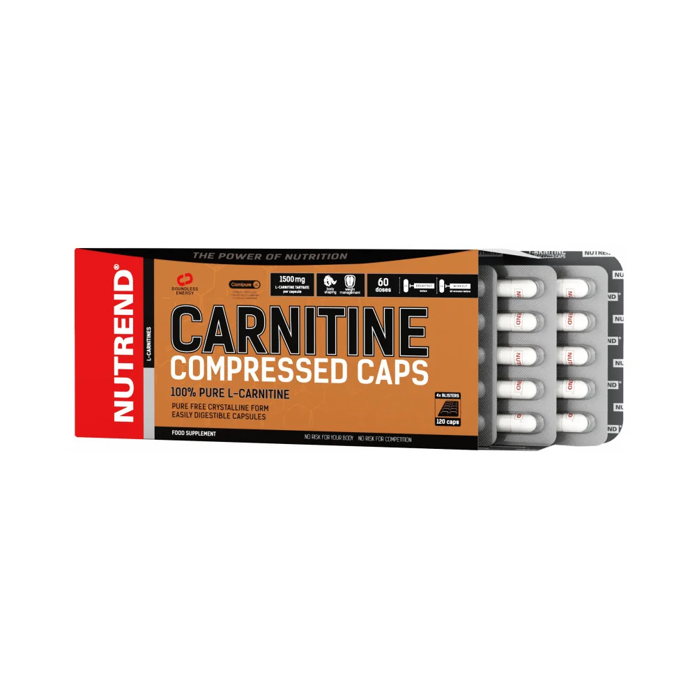 Nutrend Carnitine Compressed Caps 120 kapsúl