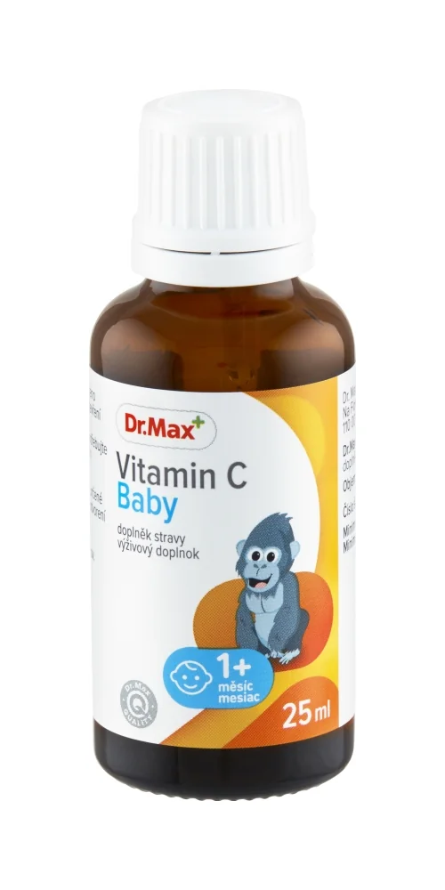 Dr. Max Vitamin C Baby 1×25 ml, vitamín C v kvapkách