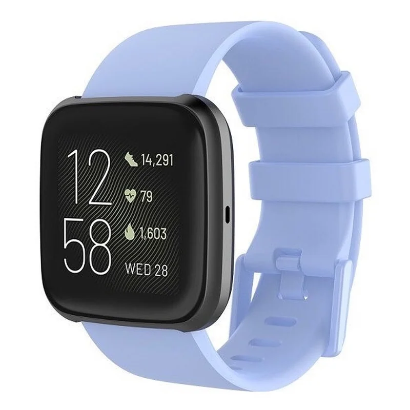 BStrap Silicone (Large) remienok na Fitbit Versa / Versa 2 Pastel blue