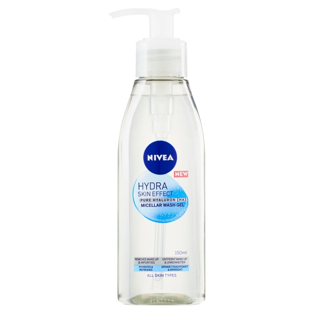 NIVEA Nivea® Hydra Skin Effect Micelárny čistiaci gél, 150 ml