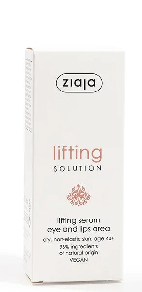 Ziaja Lifting - pleťové sérum intenzívne Liftingujúce - oči a pery 40+ 1×30 ml, pleťové sérum