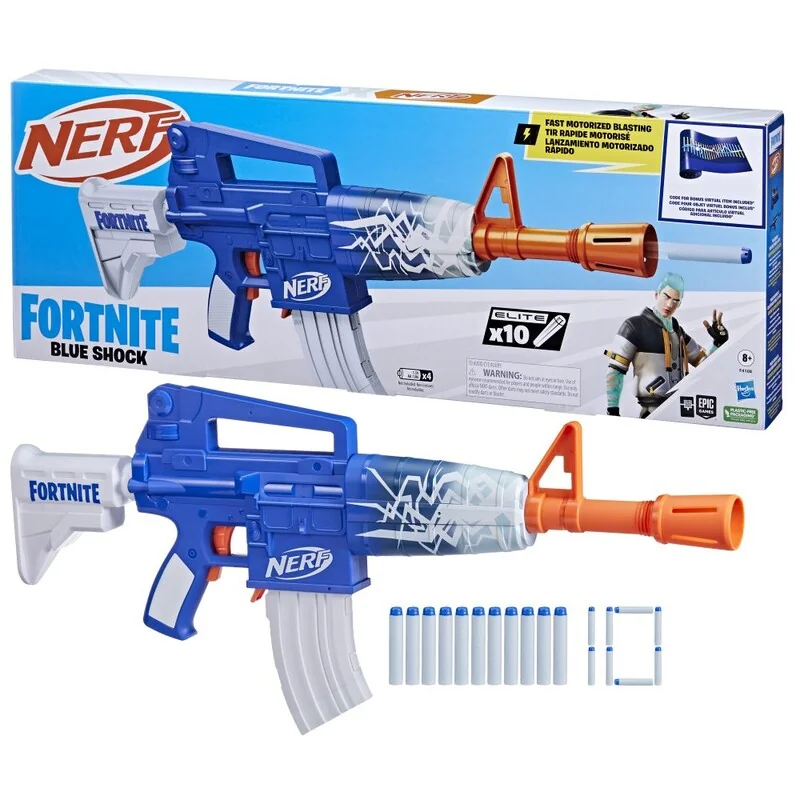 HASBRO - Nerf fortnite blue shock 