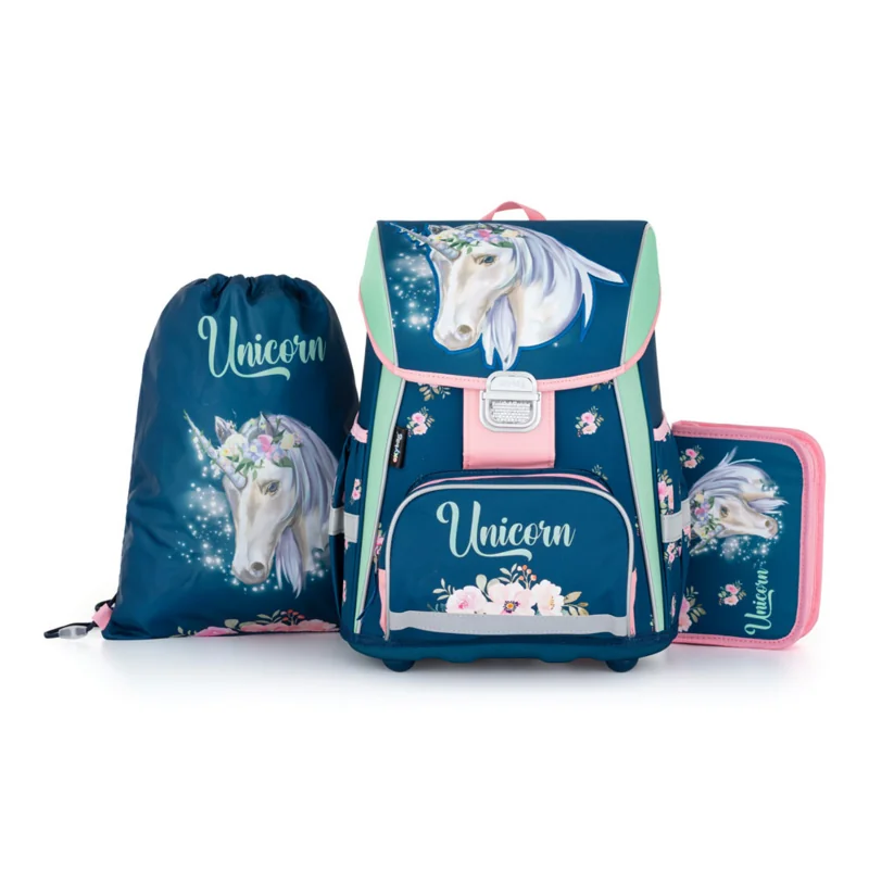 KARTON PP - Školský batoh - 3-dielny set Unicorn