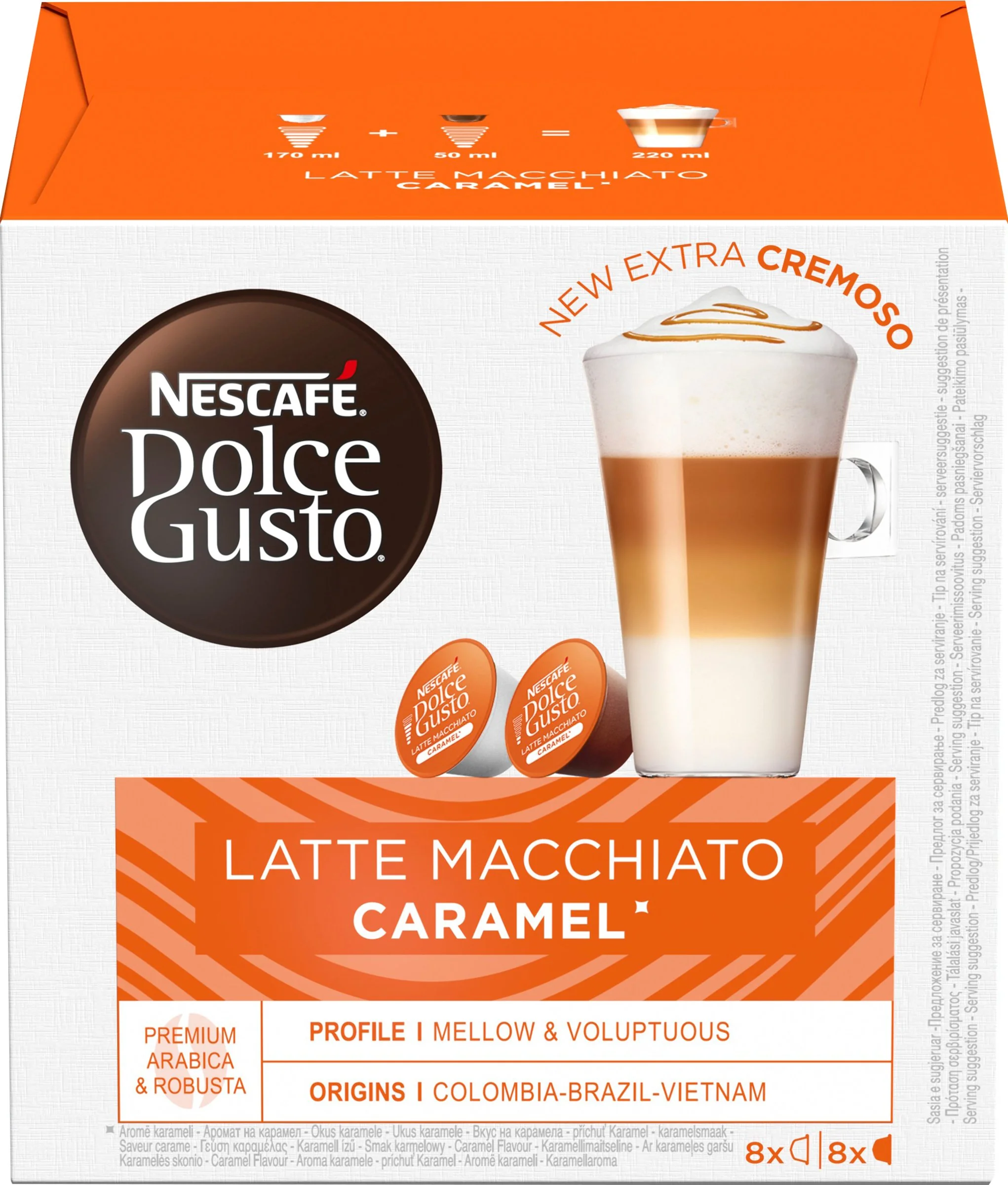 Nestle Dolce G.Latmach. Caramel (Náplň) Nescafé